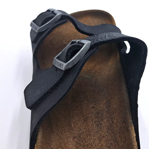 Birkenstock  Arizona Sfb Black Oil - Size 12 - Picture 11 of 14